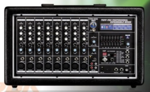 Topp Pro TPM-8250 BK Powered Mixer
