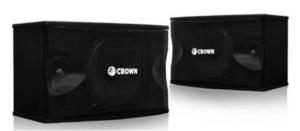 Crown BF-105 Karaoke Home Theater Speaker System (Sold as Set)
