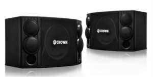 Crown BF-106 Karaoke Home Theater Speaker System (Sold as Set)