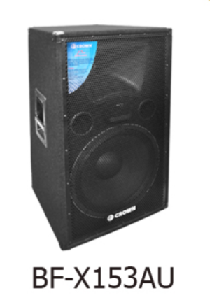 Crown BF-X153AU Active Instrumental Speaker System