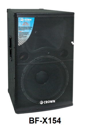 Crown BF-X154 Instrumental Speaker System