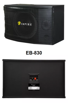 EMPIRE EB-830 Karaoke Home Theater Speaker System (Sold as Set)