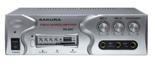 Sakura PA-80C Public Address Amplifier