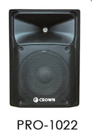 Crown PRO-1022 Instrumental Speaker System