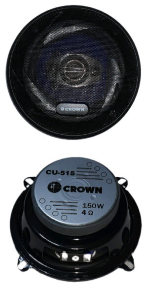 Crown CU-515 Car Speaker (Sold as Set)