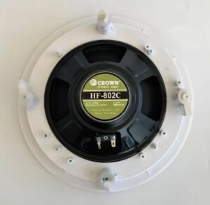 Crown HF-802C Ceiling Speaker with Cover