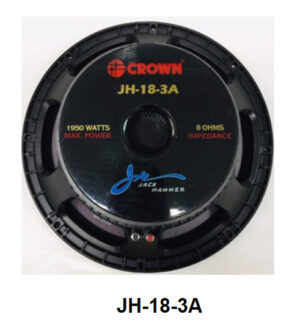Crown JH-18-3A Instrumental Speaker