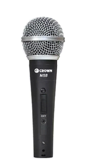 Crown M-58 Corded Microphone