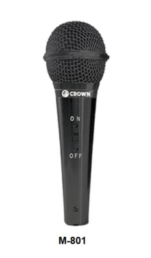 Crown M-801 Corded Microphone
