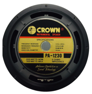 Crown PA-1230 Instrumental Speaker