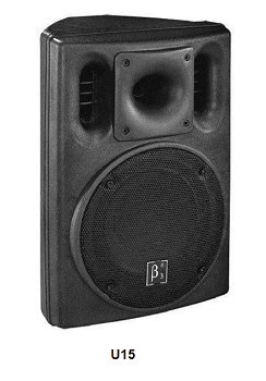 Beta Three Pro Audio U15 Passive Speaker