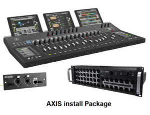 Mackie AXIS install Package Digital Mixers