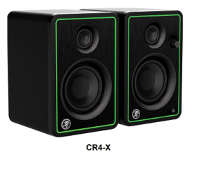 Mackie CR4-X Studio Monitors (Sold as Pair)