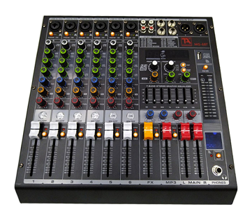 Titanium Audio MG 6BT Mixer - Dagupan Audio Electronics