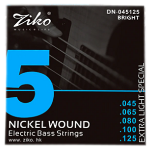 Ziko DN-045 (5S) Bass Guitar 5 Strings Set