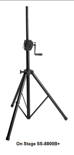 On Stage SS-8800B+ Speaker Stand